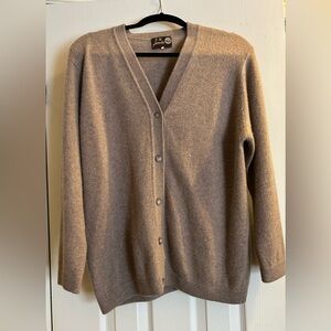 Women's 100% Cashmere Cardigan Sweater